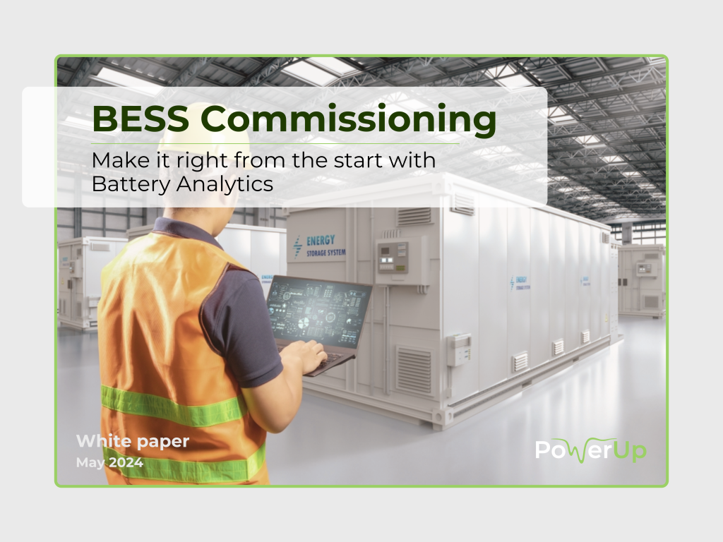 Optimizing the BESS commissioning phase with Battery Analytics - PowerUp