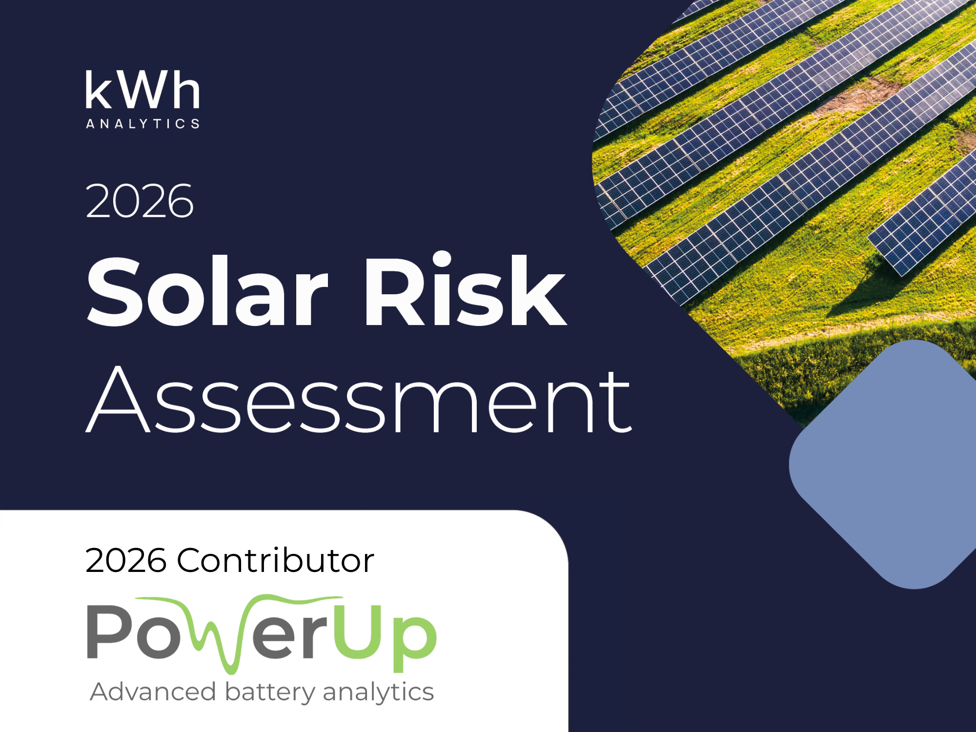 PowerUp's feature in the kWh Analytics 2026 Solar Risk Assessment