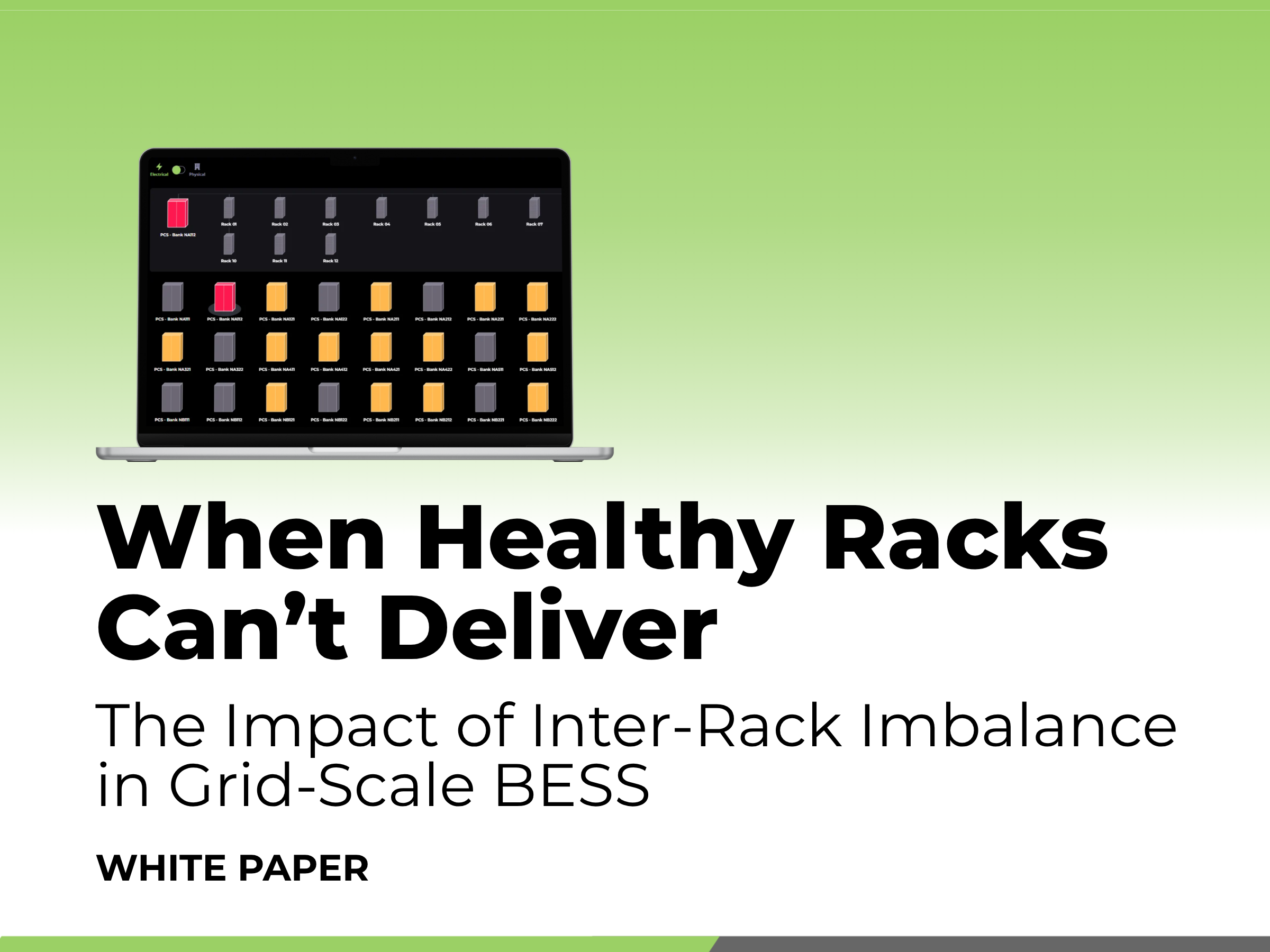 When Healthy Racks Can't Deliver—The Impact of Inter-Rack Imbalance in Grid-Scale BESS